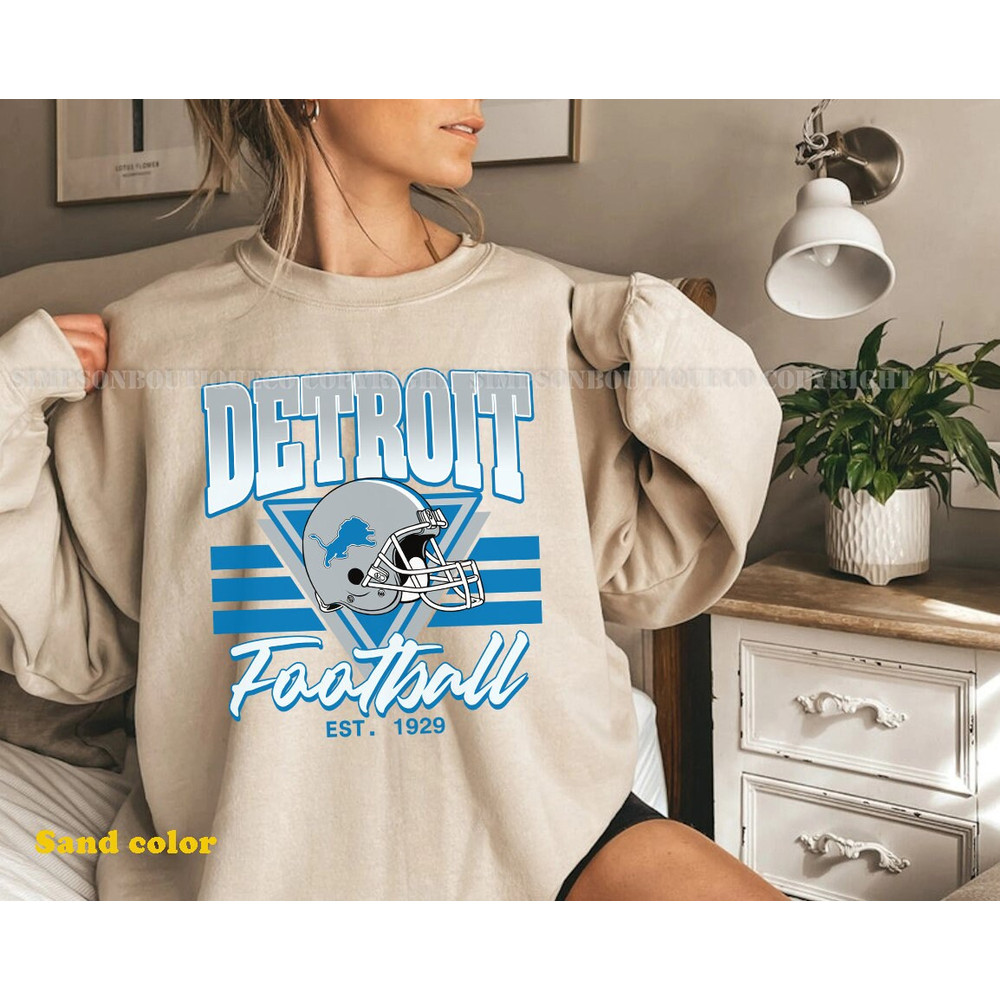 Vintage Detroit Lions NFL T-Shirt , Sweatshirt, Sunday Retro fan shirt, Football Shirt, Gift For Football Fan Shirt 2023.jpg