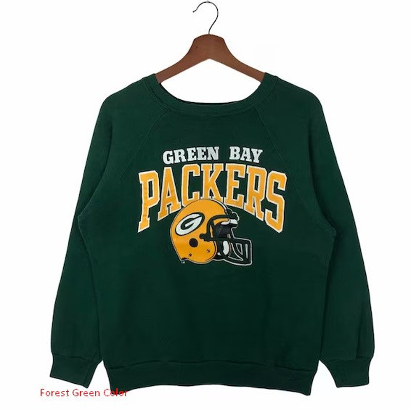 Vintage Green Bay Football Sweatshirt, Packers Shirt, Green Bay Packers Green Hoodie , Football Sunday Game Day Tee Unisex.jpg
