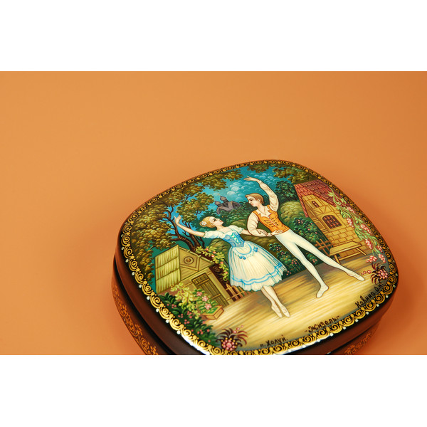 Giselle ballet painted box