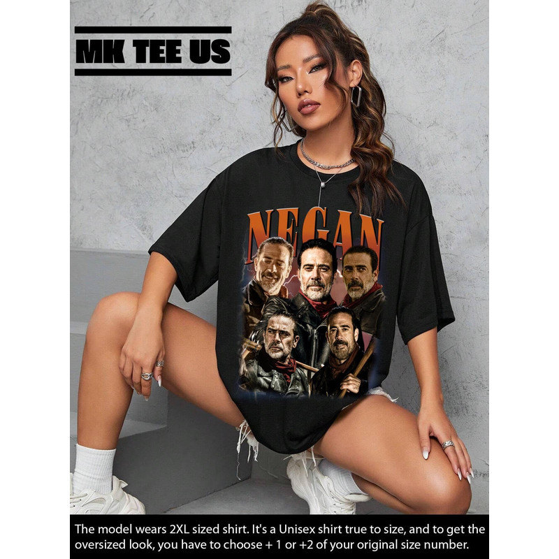 Limited Negan The Walking Dead Vintage T-Shirt, Negan T-Shirt, Dead City Vintage T-Shirt, Gift For Women and Man Unisex T-Shirt-1.jpg