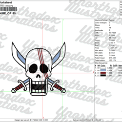 anime inspired embroidery designs, anime symbol embroidery files, instant download, embroidery machine files