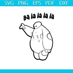 baymax svg big hero png clipart , disneyland ears svg clipart svg, cut file layered by color, cut file cricut, silhouet