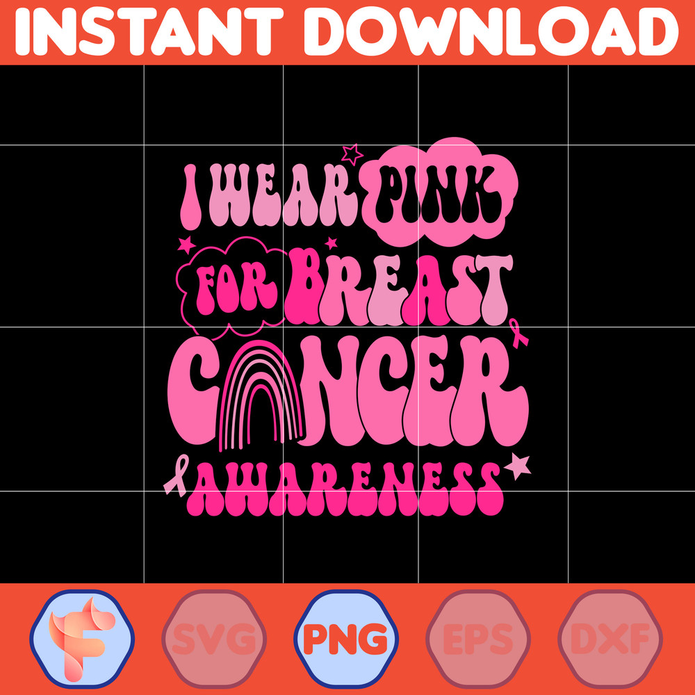 Designs Breast Cancer Groovy Style PNG, Cancer PNG, Cancer Awareness, Pink Ribbon, Breast Cancer, Fight Cancer Quote PNG (8).jpg