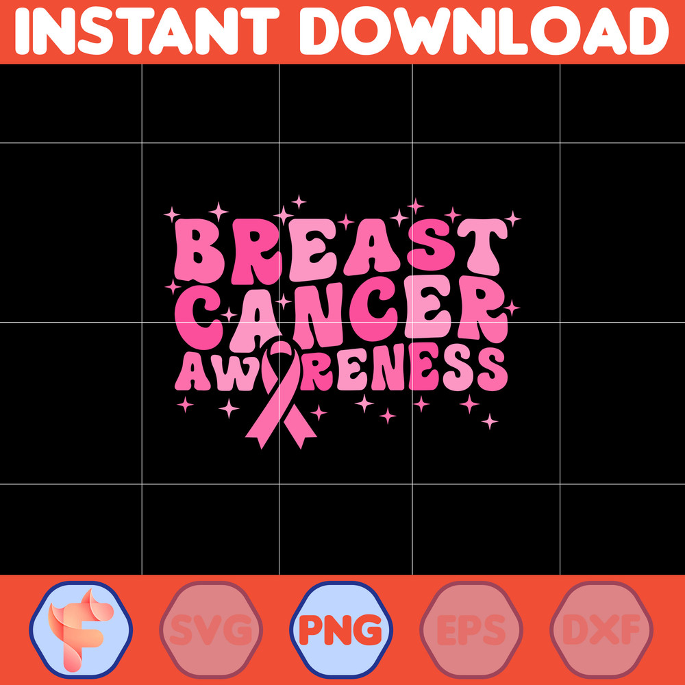 Designs Breast Cancer Groovy Style PNG, Cancer PNG, Cancer Awareness, Pink Ribbon, Breast Cancer, Fight Cancer Quote PNG (11).jpg