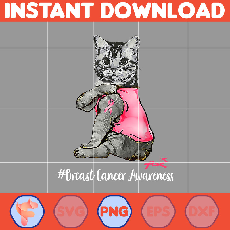 Breast Cancer PNG, Pink Ribbon,Breast Cancer PNG, Breast Cancer Design, Pink Ribbon Sublimation Files, Cancer Awareness Quotes (4).jpg