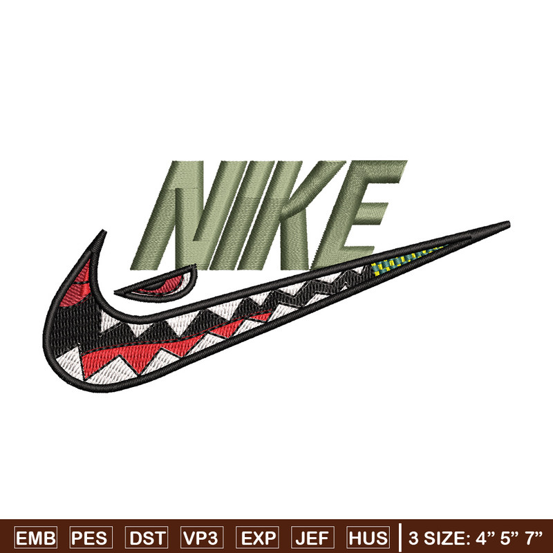 Nike logo car embroidery design, Logo car embroidery, Nike design, Embroidery shirt, Embroidery file,Digital download.jpg