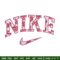 Nike pink embroidery design, Nike embroidery, Emb design, Embroidery shirt, Embroidery file, Digital download.jpg