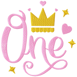 one-year-old crown design