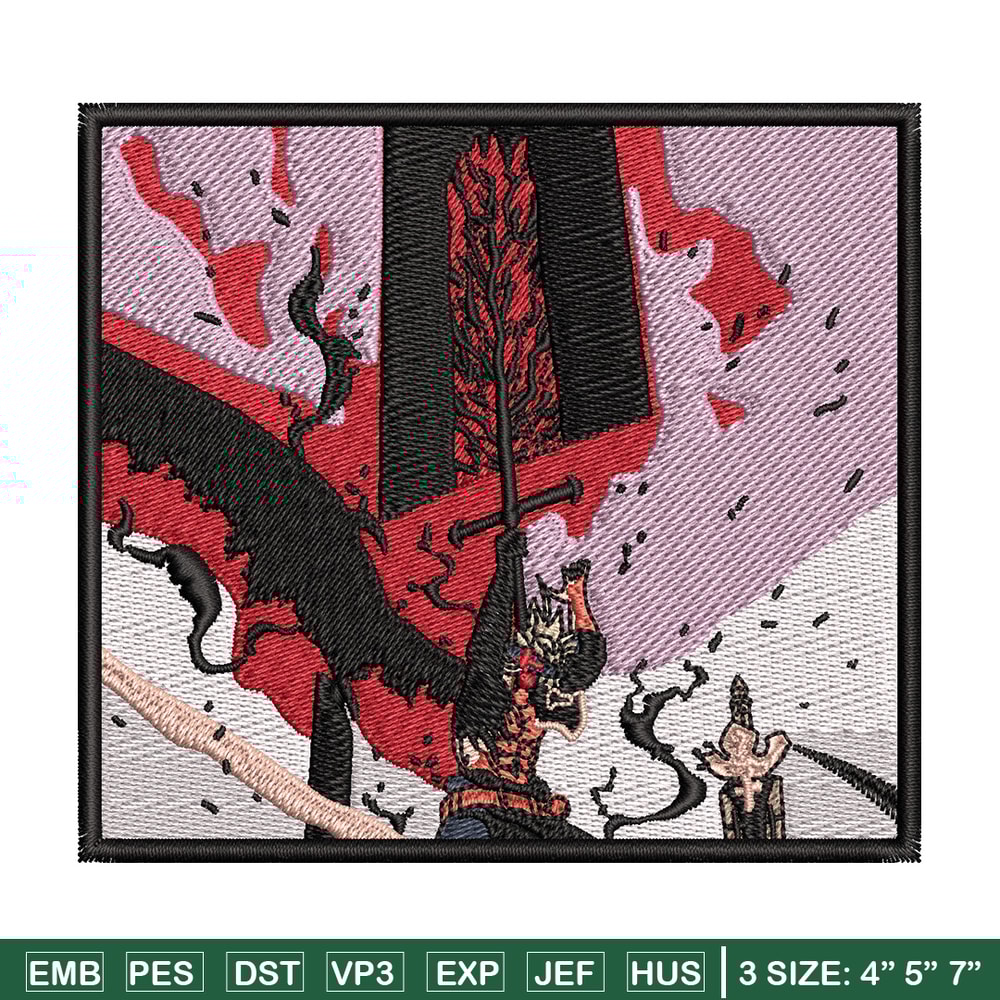 Asta sword embroidery design, Black clover embroidery, Anime design, Embroidery shirt, Embroidery file, Digital download.jpg