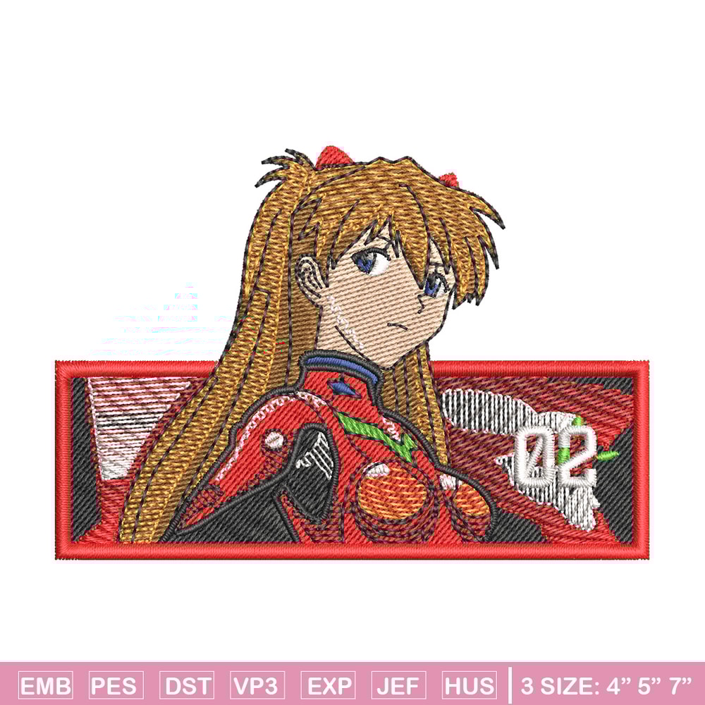 Asuka box embroidery design, Shin Seiki embroidery, Anime design, Embroidery shirt, Embroidery file, Digital download.jpg