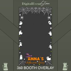 360 overlay halloween party 360 halloween ghosts photobooth 360 videobooth custom template halloween 360 overlay web