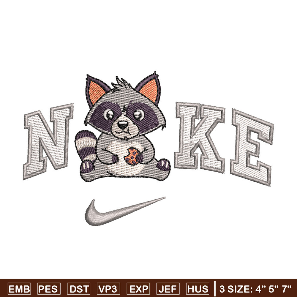 Nike squirrel embroidery design, Squirrel embroidery, Nike design, Embroidery shirt, Embroidery file, Digital download.jpg