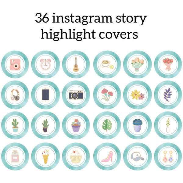 36 Green Instagram Highlight Icons. Colors Instagram Highlig - Inspire ...