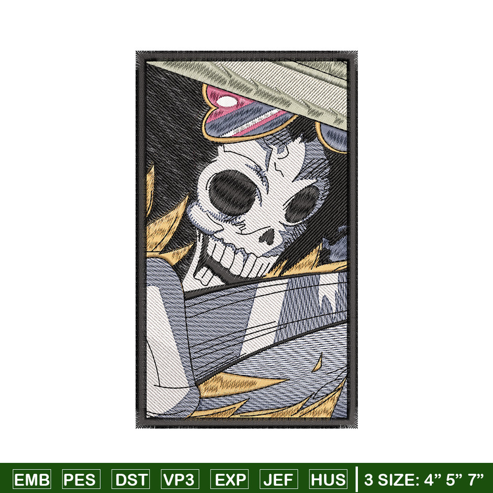 Nike x brook embroidery design, One piece embroidery, Nike design, Embroidery shirt, Embroidery file, Digital download.jpg