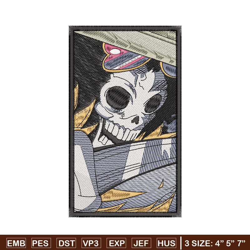 Nike x brook embroidery design, One piece embroidery, Nike design, Embroidery shirt, Embroidery file, Digital download.jpg