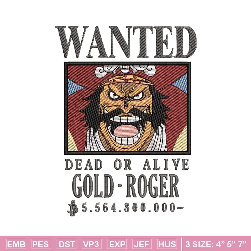 Bounty roger embroidery design, One piece embroidery, Anime design, Embroidery shirt, Embroidery file,Digital download.zip.jpg