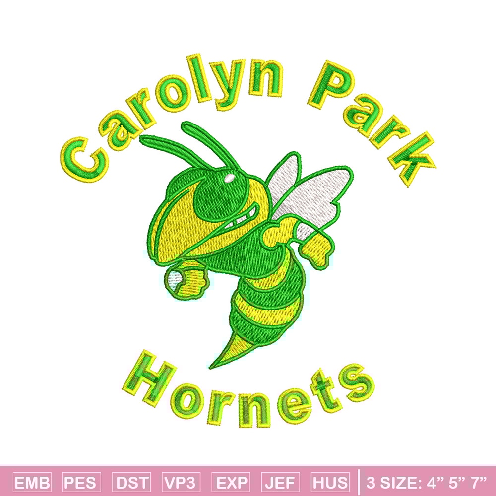 Caroiyn park embroidery design, Logo embroidery, Embroidery file, Embroidery shirt, Emb design, Digital download.jpg