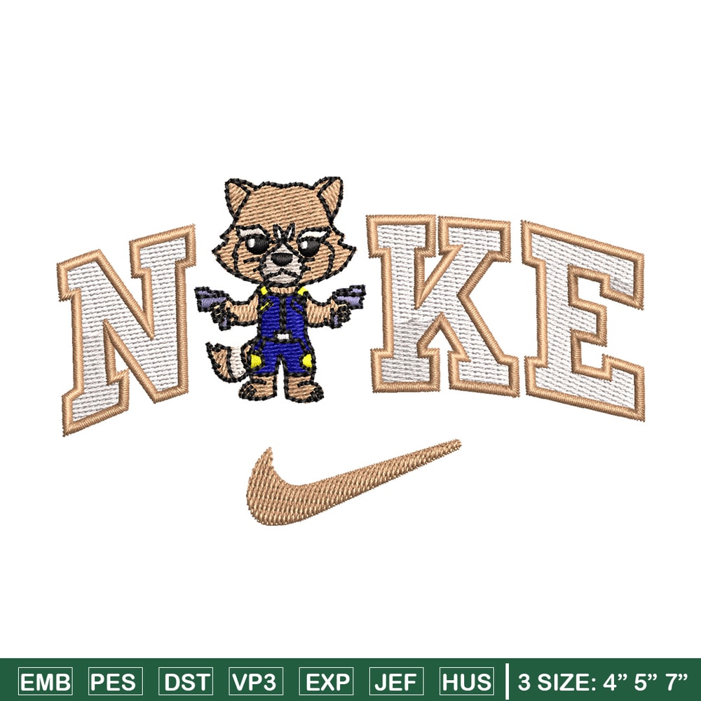 Cat x nike embroidery design, Cat cartoon embroidery, Nike design, Embroidery shirt, Embroidery file, Digital download.jpg