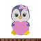 Penguin love embroidery design, Penguin embroidery, Embroidery file, Embroidery shirt, Emb design, Digital download.jpg