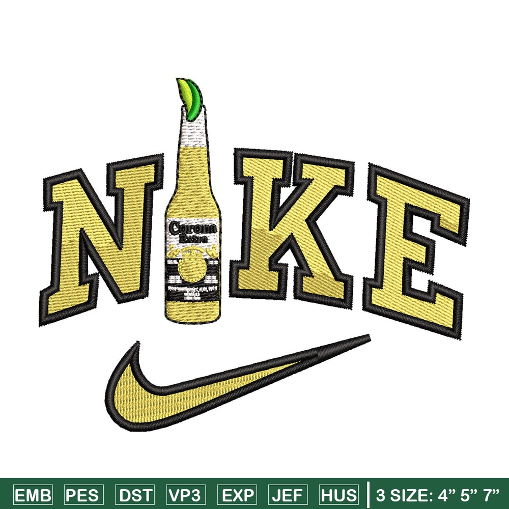 Corona x nike embroidery design, Nike embroidery, Embroidery file, Embroidery shirt, Emb design, Digital download.jpg