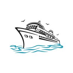 cruise ship svg, cruise vacation svg, ship svg, yacht svg, boat svg, cruise ship vector, cut files, cricut, png, svg