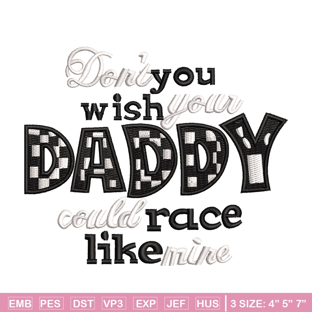 Dady logo embroidery design, Logo embroidery, Embroidery file, Embroidery shirt, Emb design, Digital download.jpg