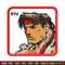 Ryu box embroidery design, Street Fighter embroidery, Anime design, Embroidery file, Embroidery shirt, Digital download.jpg