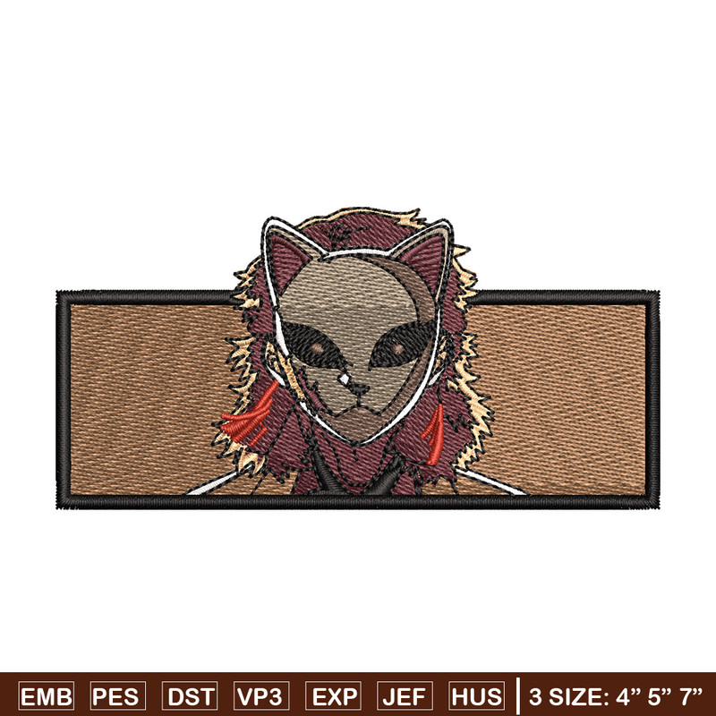 Sabito embroidery design, Demon slayer embroidery, Anime design, Embroidery file, Embroidery shirt, Digital download.jpg