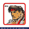 Ryu box embroidery design, Street Fighter embroidery, Anime design, Embroidery file, Embroidery shirt, Digital download.jpg