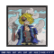 Sanji smoke embroidery design, One piece embroidery, Anime design, Embroidery file, Embroidery shirt, Digital download.jpg