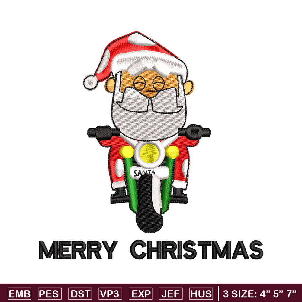 Satan mortobike embroidery design, Chrismas embroidery, Emb design, Embroidery shirt, Embroidery file, Digital download.jpg