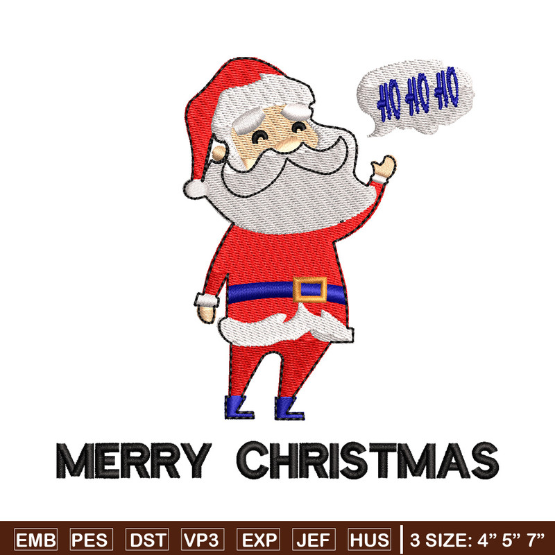 Satan hohoho embroidery design, Chrismas embroidery, Embroidery file, Embroidery shirt, Emb design,Digital download.jpg