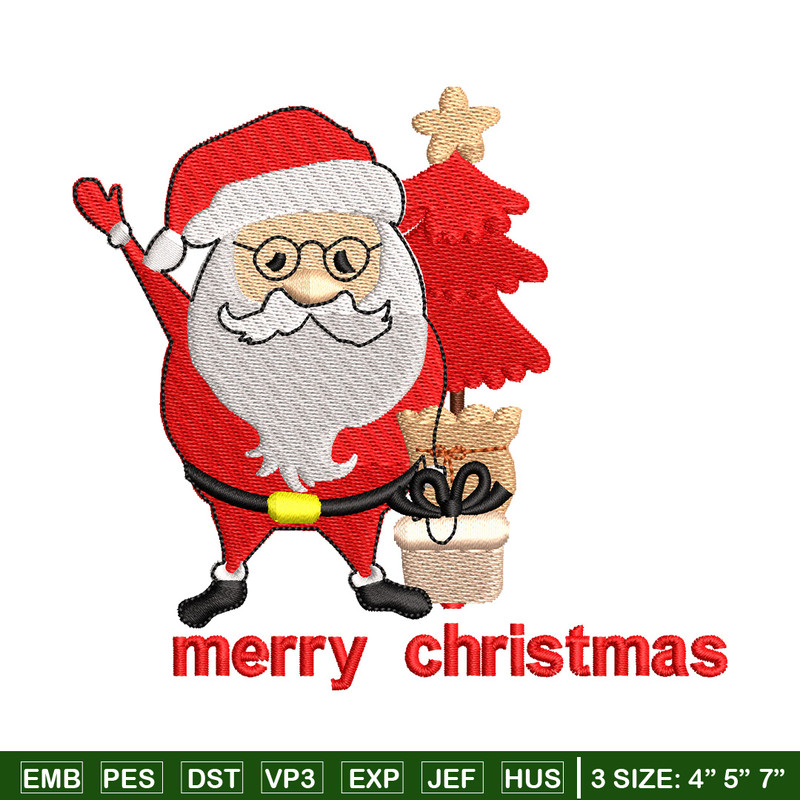 Satan red embroidery design, Chrismas embroidery, Embroidery file, Embroidery shirt, Emb design,Digital download.jpg