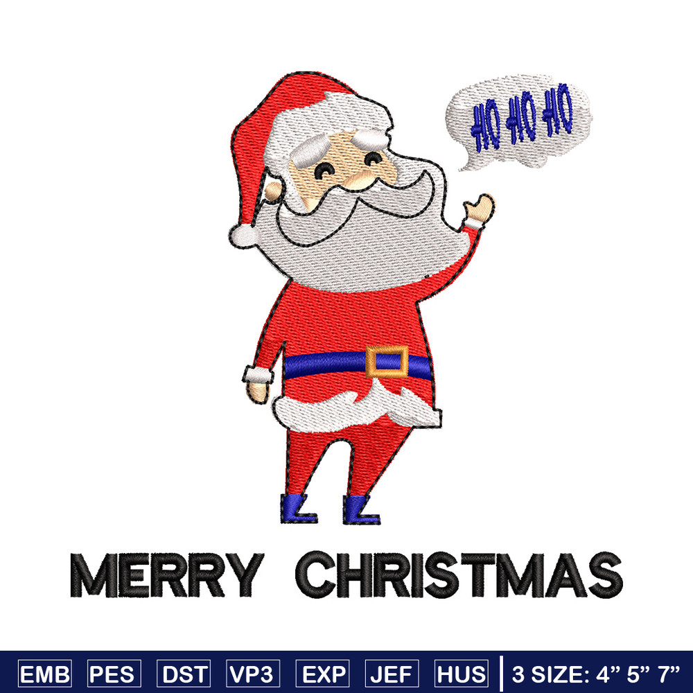 Satan hohoho embroidery design, Chrismas embroidery, Embroidery file, Embroidery shirt, Emb design,Digital download.jpg