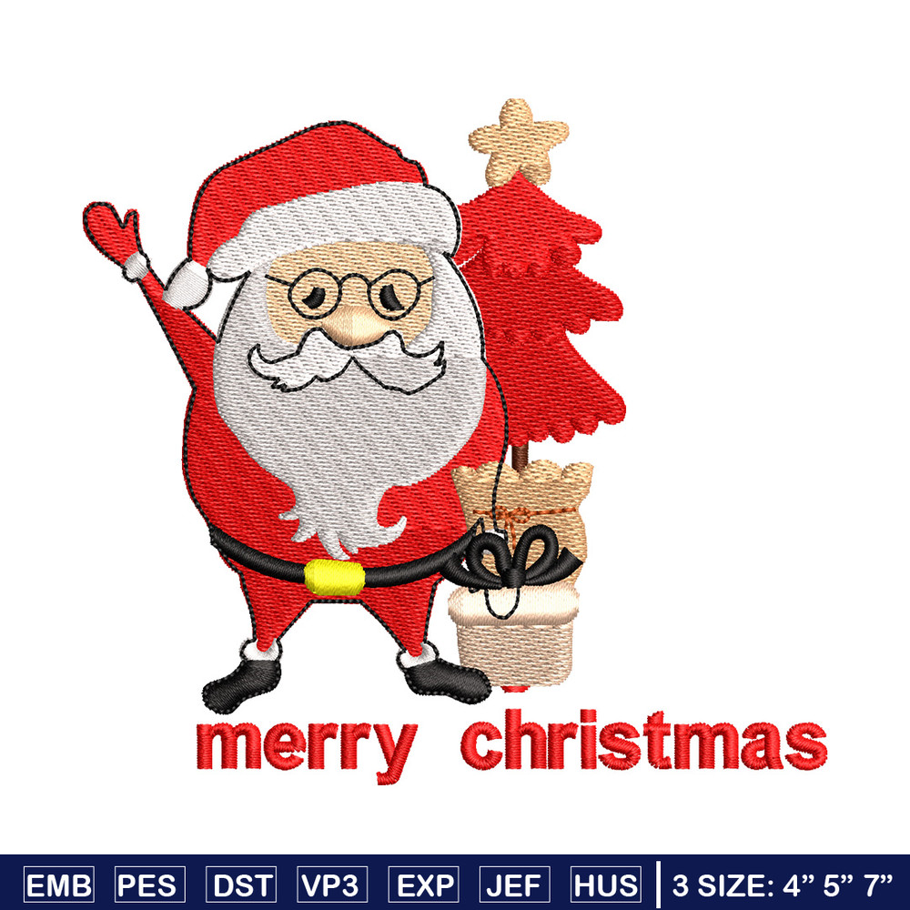 Satan red embroidery design, Chrismas embroidery, Embroidery file, Embroidery shirt, Emb design,Digital download.jpg