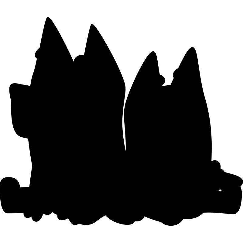 Bluey and Bingo 3 silhouette.png