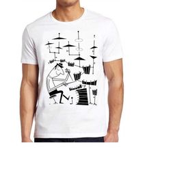 play that beat drummer drums classic jazz rock cool gift tee t shirt 526