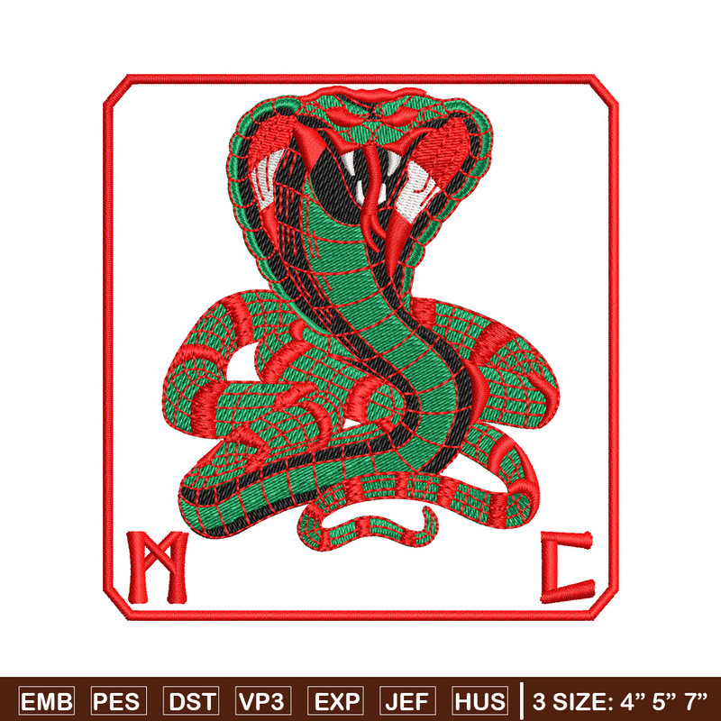 Snake box embroidery design, Snake embroidery, Embroidery file, Embroidery shirt, Emb design,Digital download.jpg
