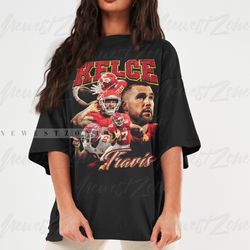 Travis Kelce Shirt Vintage 90s 87Tight end Homage Retro Classic Graphic Tee Bootleg Best Seller Unisex Sport Sweatshirt
