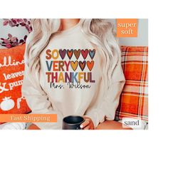 thanksgiving teacher shirt, cute teacher thanksgiving shirt, thankful teacher tshirt, thanks giving shirt, fall shirt, t