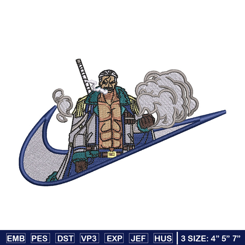 Smoker nike embroidery design, One piece embroidery, Nike design, Embroidery shirt, Embroidery file, Digital download.jpg