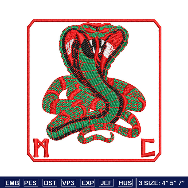 Snake box embroidery design, Snake embroidery, Embroidery file, Embroidery shirt, Emb design,Digital download.jpg