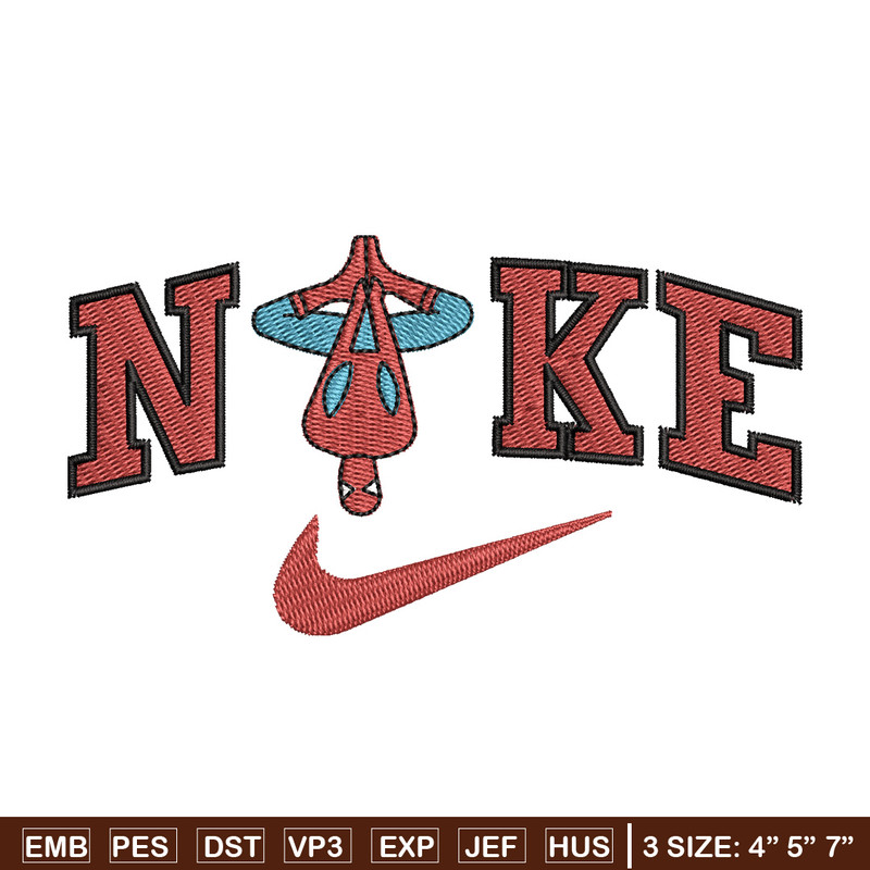 Spiderman nike embroidery design, Spiderman embroidery, Nike design, Embroidery shirt, Embroidery file, Digital download.jpg