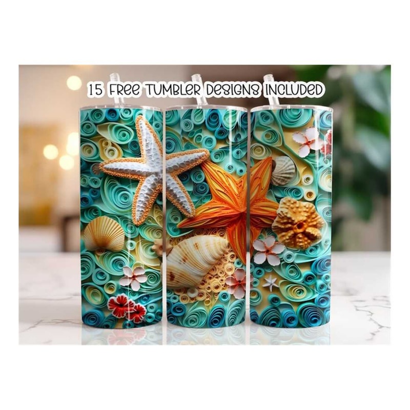 MR-1410202394433-3d-starfish-and-seashells-20-oz-skinny-tumbler-sublimation-image-1.jpg