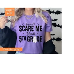 teacher halloween shirts, spooky fifth grade teacher shirt, fifth grade teacher team retro halloween teacher, 5th grade