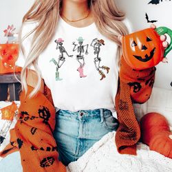 Boot Scootin Spooky Sweatshirt and Hoodie,Halloween Shirt ,Cowboy Ghost Shirt,Western Halloween Shirt, Cute Spooky Shirt