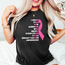 breast cancer awareness shirt, cancer support shirt, cancer warrior t shirt, october cancer shirt, cancer awareness shir