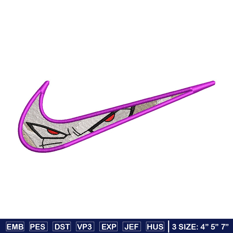 Swoosh Frieza embroidery design, Dragonball embroidery,Anime design, Embroidery file, Embroidery shirt, Digital download.jpg