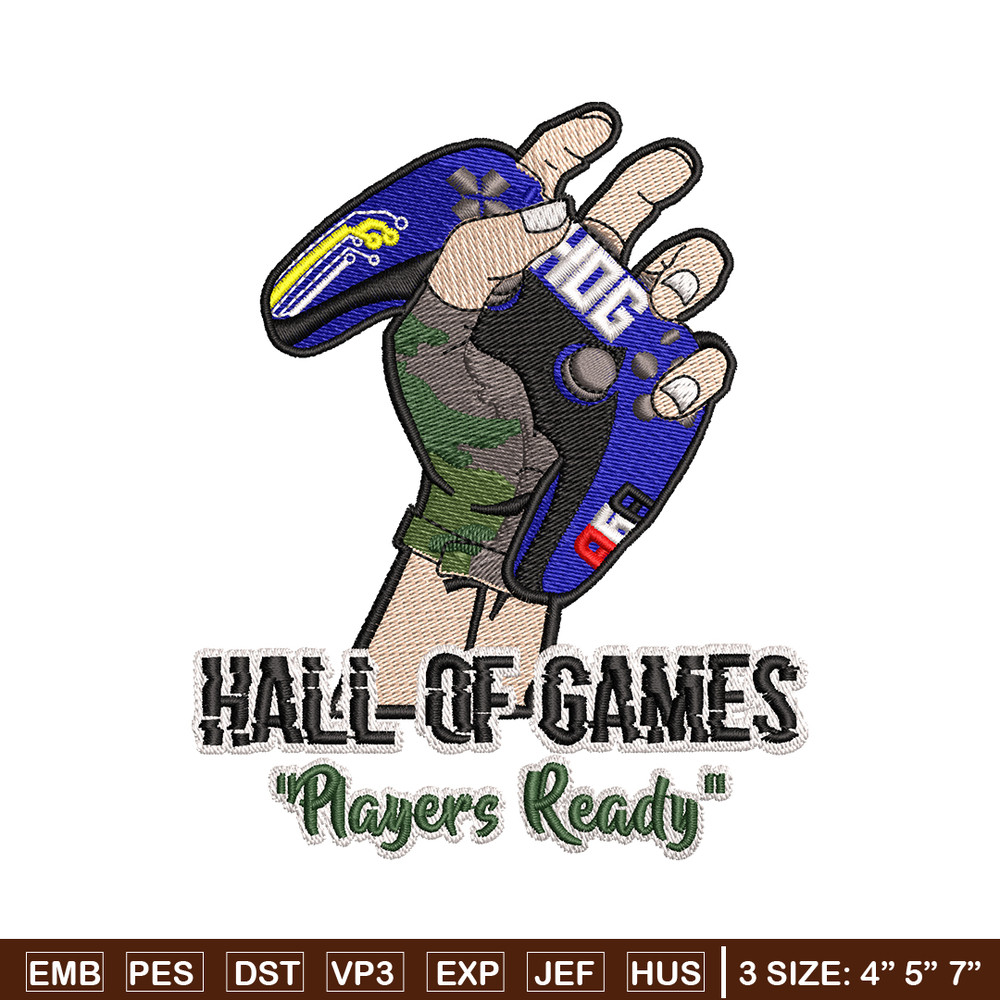 Hall of Games 868 logo embroidery design, Hall of Games 868 logo embroidery, logo design, logo shirt, Instant download.jpg