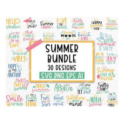 summer bundle svg, beach svg, summertime svg, funny beach quotes svg, summer cut files, summer quotes svg, svg files for